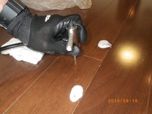 フローリング高圧注入処理