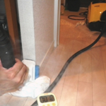 スチーム処理によるキクイムシ駆除